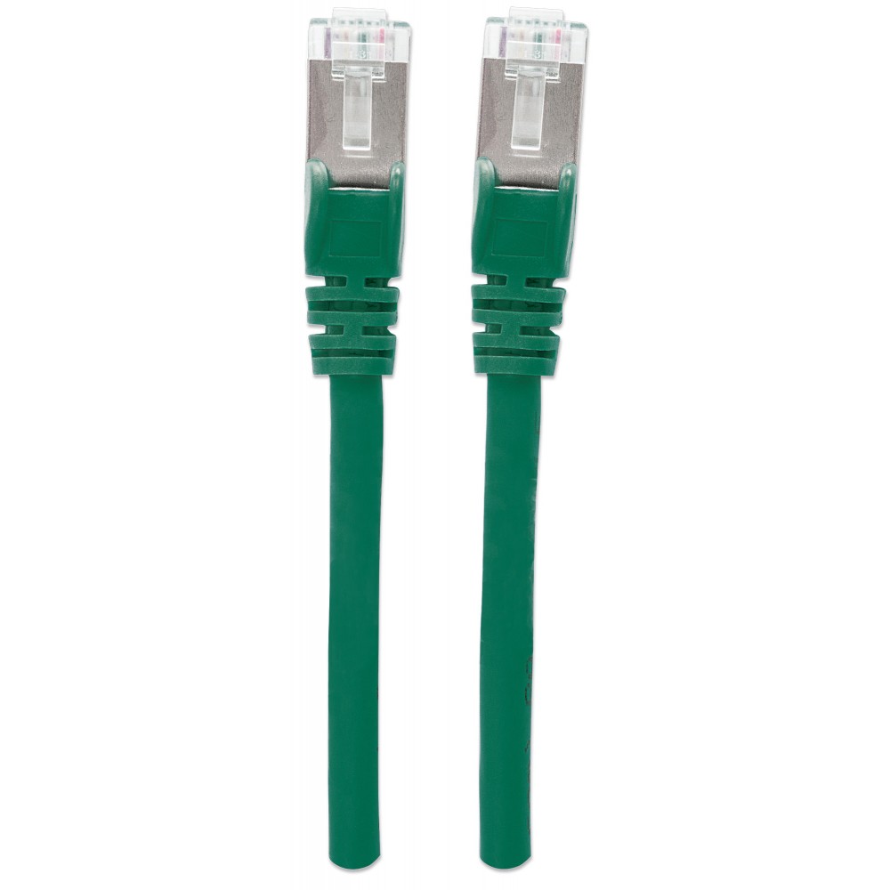 Cavo di rete Patch in rame Cat. 6A Verde SFTP LSZH 5m - Miniatura 4