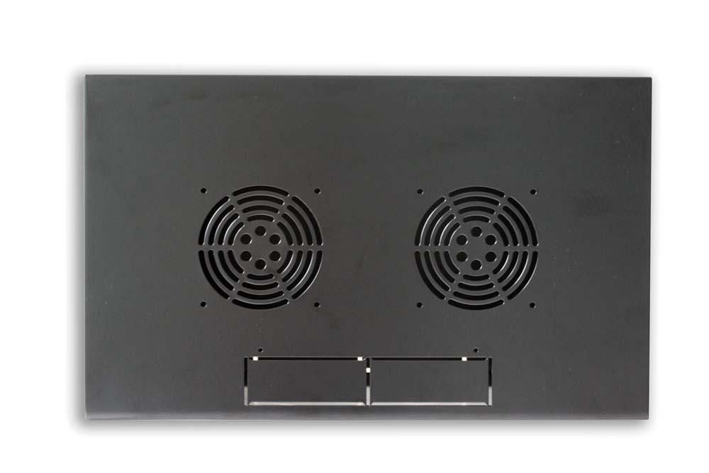 Armadio Rack 19'' a muro 10 unità prof. 400 Nero Assemblato - Miniatura 4