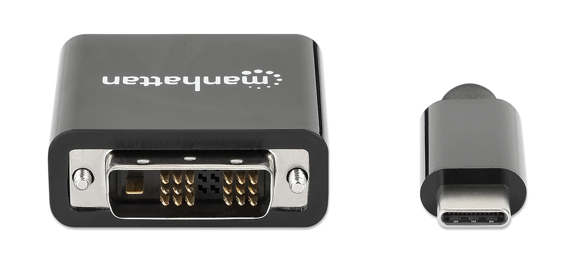 Cavo Adattatore USB-C™ Maschio a DVI Maschio 2m Nero - Miniatura 4