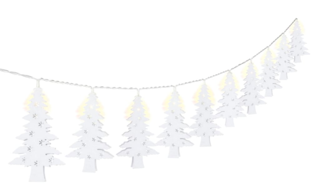 10 Luci LED Albero di Natale Bianco Caldo IP20 - Miniatura 4