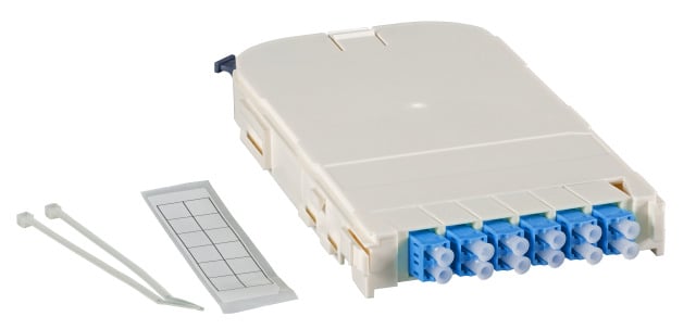 Modulo FTTH 12 porte LC OS2 Monomodale - Miniatura 4