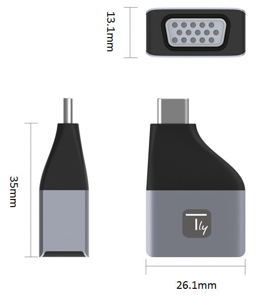 Adattatore da USB-C™ a VGA - Miniatura 5