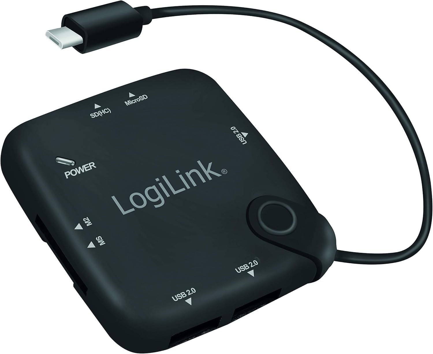 HUB Multifunzione On-The-Go Micro-USB e Lettore di Schede - Miniatura 5