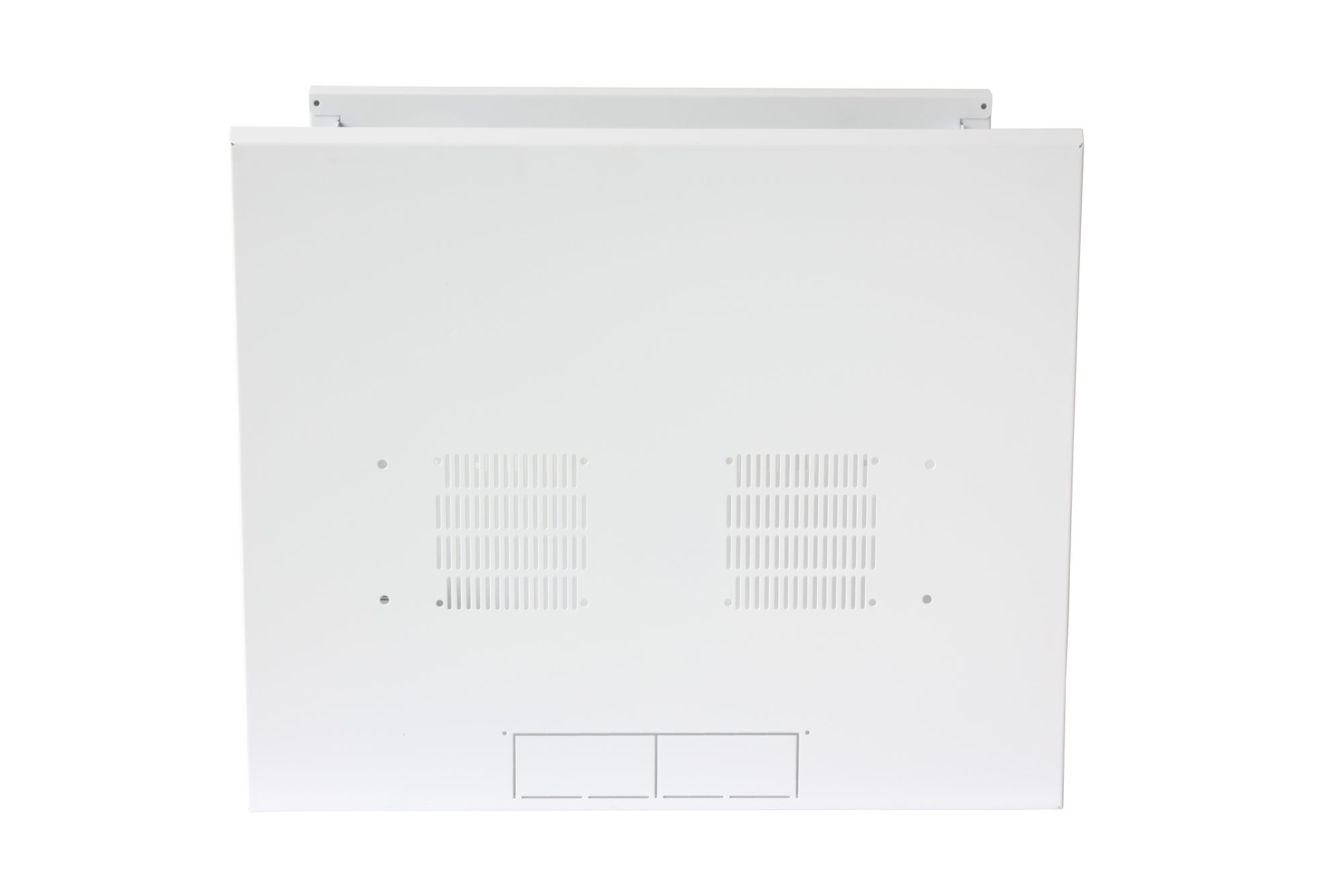 Armadio Rack 19'' a muro 16 unità sezione unica prof. 600mm Bianco - Miniatura 5