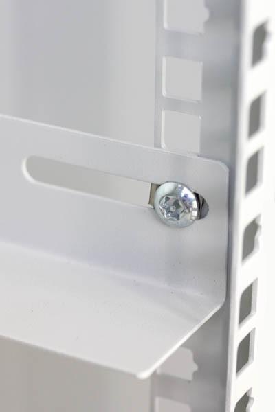 Armadio Rack 19'' a muro 15 unità due sezioni Grigio - Miniatura 5