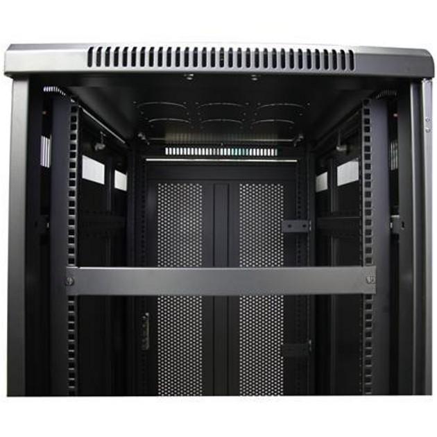Pannello Cieco Toolless 2 Clip per Armadi Rack 19'' 1U Nero - Miniatura 5