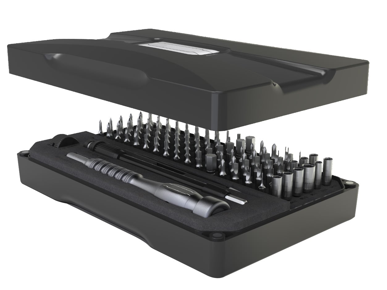 Set 106 pezzi Cacciavite Bussole e Punte Professionali - Miniatura 5
