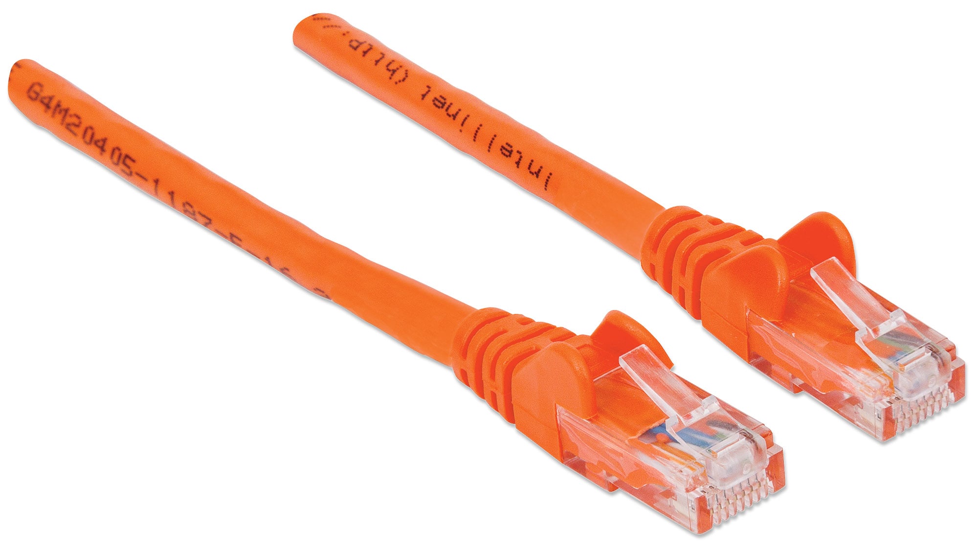 Cavo di rete Patch in Rame Cat. 6 Arancione UTP 2 mt - Miniatura 5