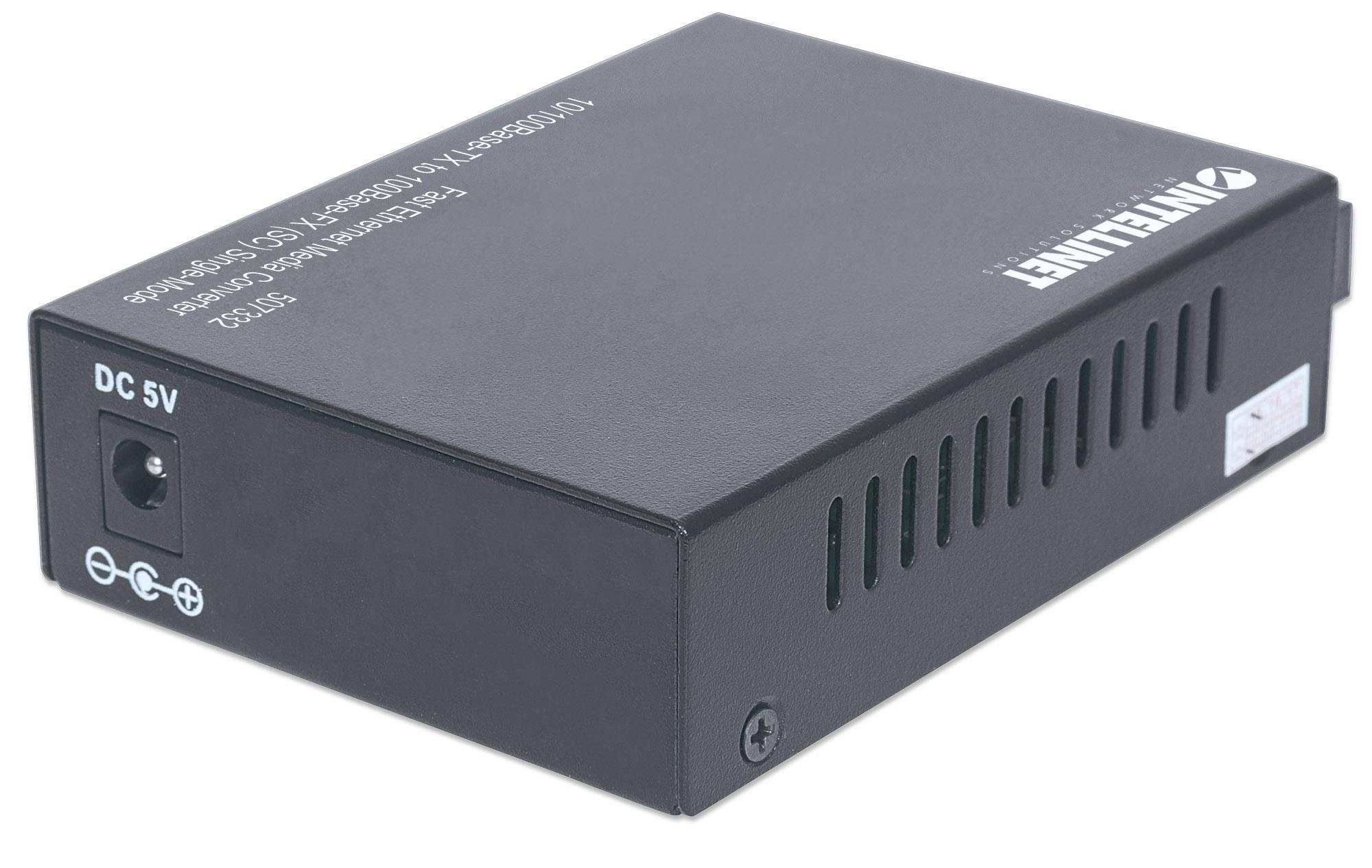 Media Converter Fast Ethernet Monomodale - Miniatura 5