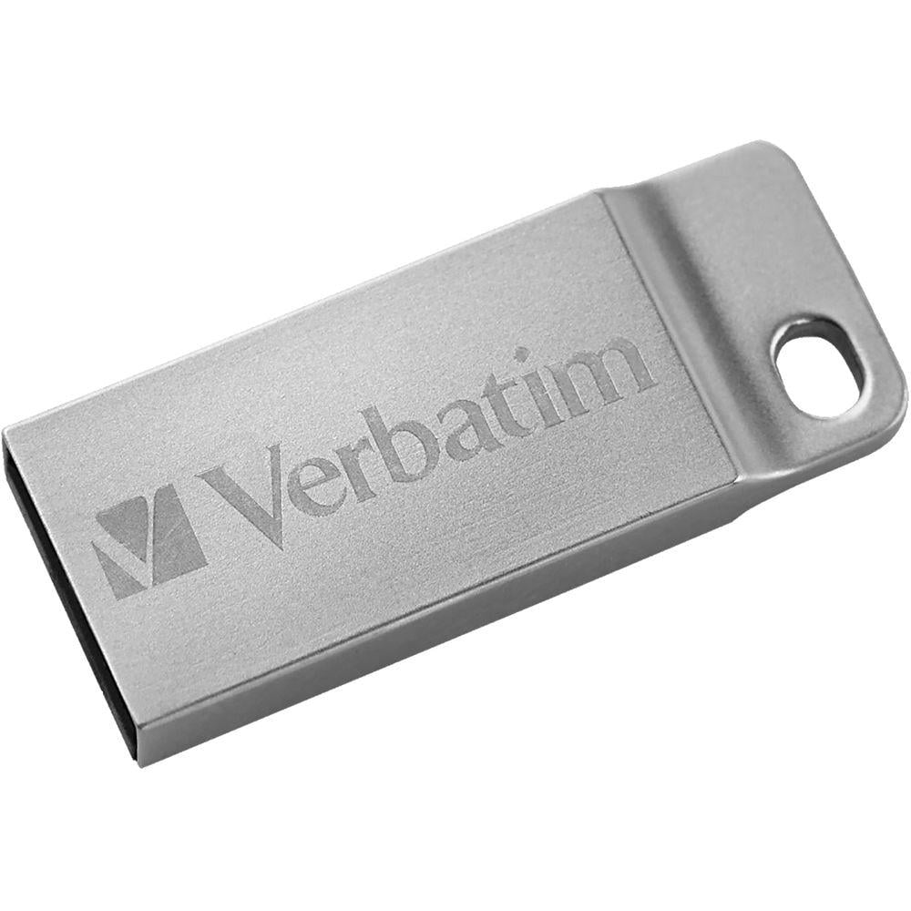 Mini Memoria USB Verbatim con Portachiavi 32GB Silver - Miniatura 5