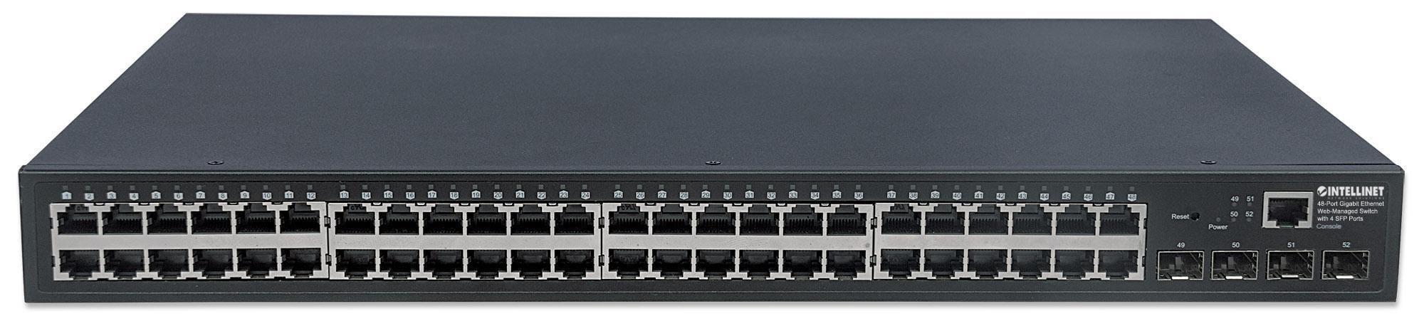 Switch Ethernet 48 Porte Gigabit Web-Managed con 4 porte SFP - Miniatura 5