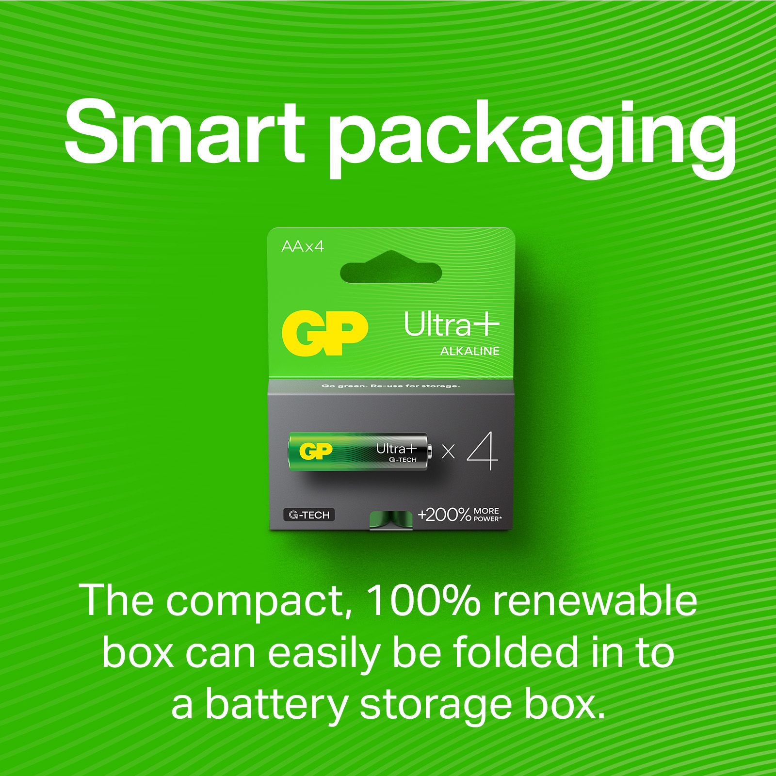 Confezione 4 Batterie GP Ultra Plus Alcaline Ministilo AAA 24AUP/LR03 - Miniatura 5