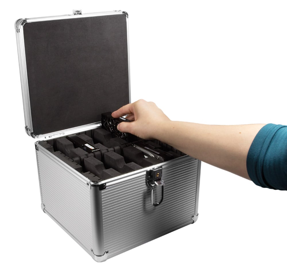 Valigia Protettiva per 10 HDD da 3.5'' - Miniatura 5