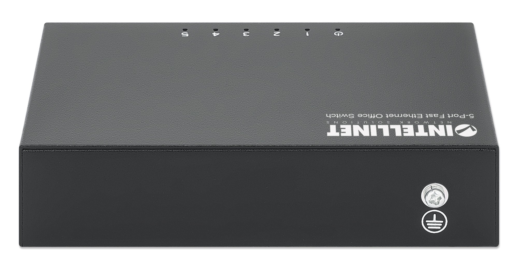 Switch Hub ethernet 10/100Mbps 5 porte desktop in metallo - Miniatura 5
