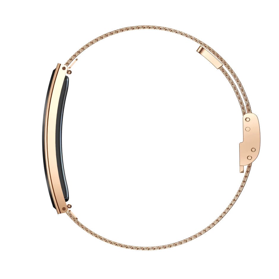 Bracciale Smart Fitness Bluetooth 5.3, Oro - Miniatura 5