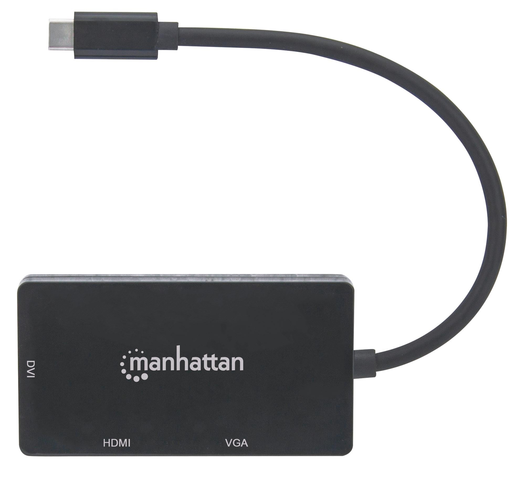 Convertitore Audio Video USB-C™ 3-in-1 Multiporta HDMI DVI VGA - Miniatura 5