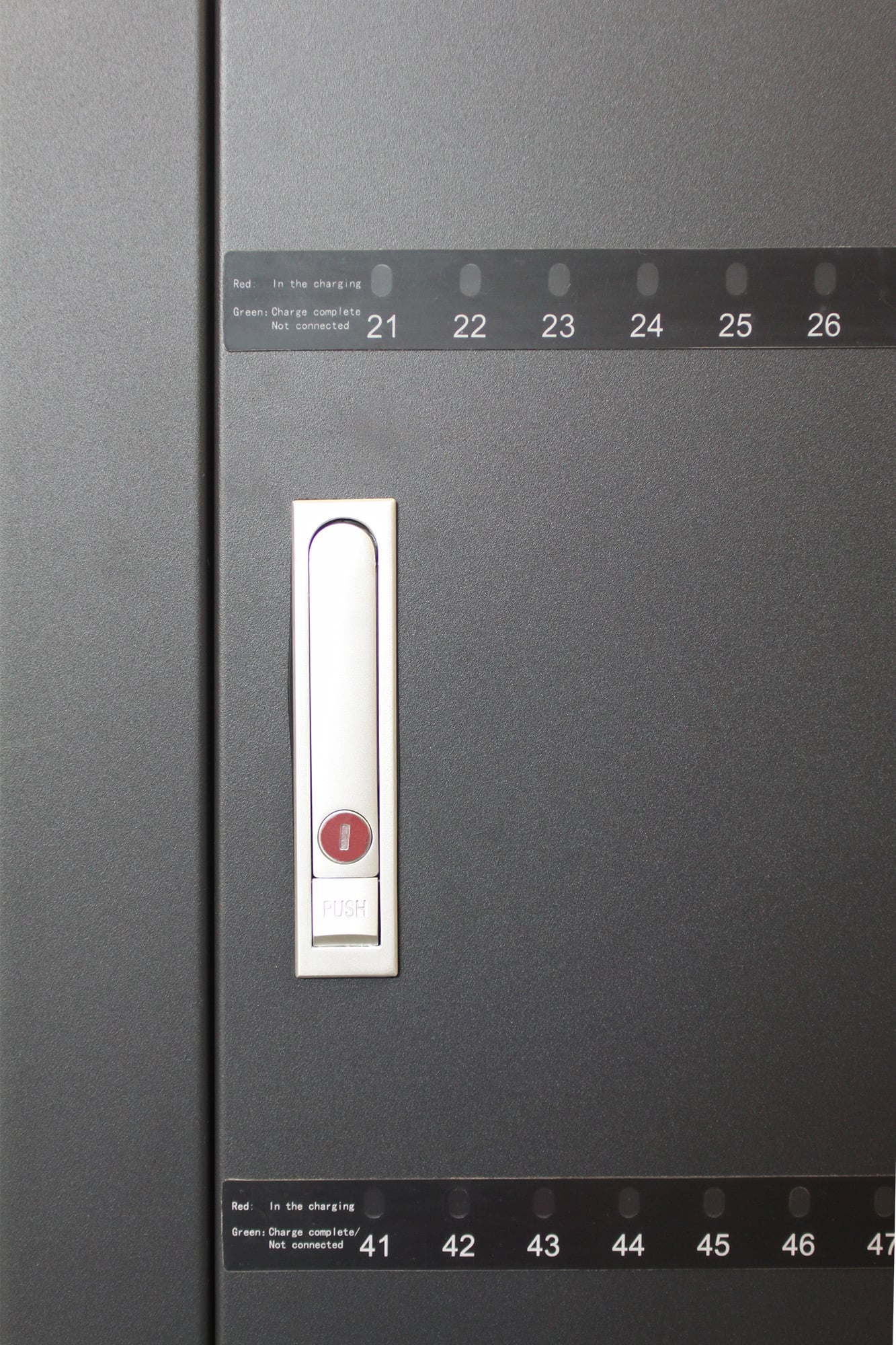 Carrello Stazione di Ricarica 80 USB Notebook o Smartphone Nero - Miniatura 5
