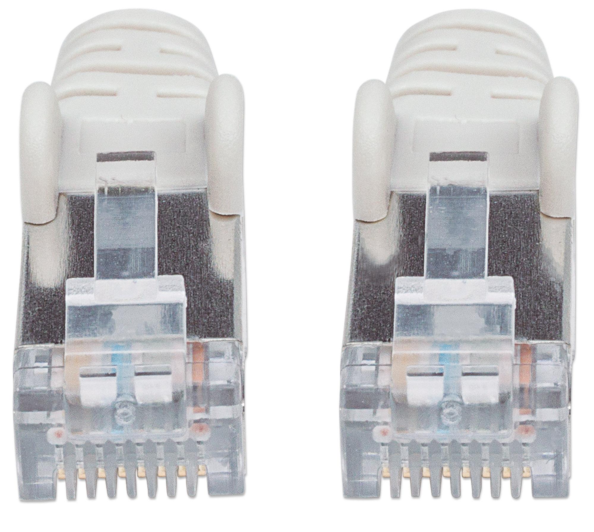 Cavo di rete Patch in rame Cat. 6A Grigio SFTP 10 mt - Miniatura 5