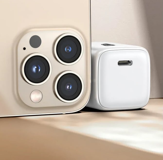 Caricatore Alimentatore GaN USB-C™ da Muro 65W - Miniatura 5