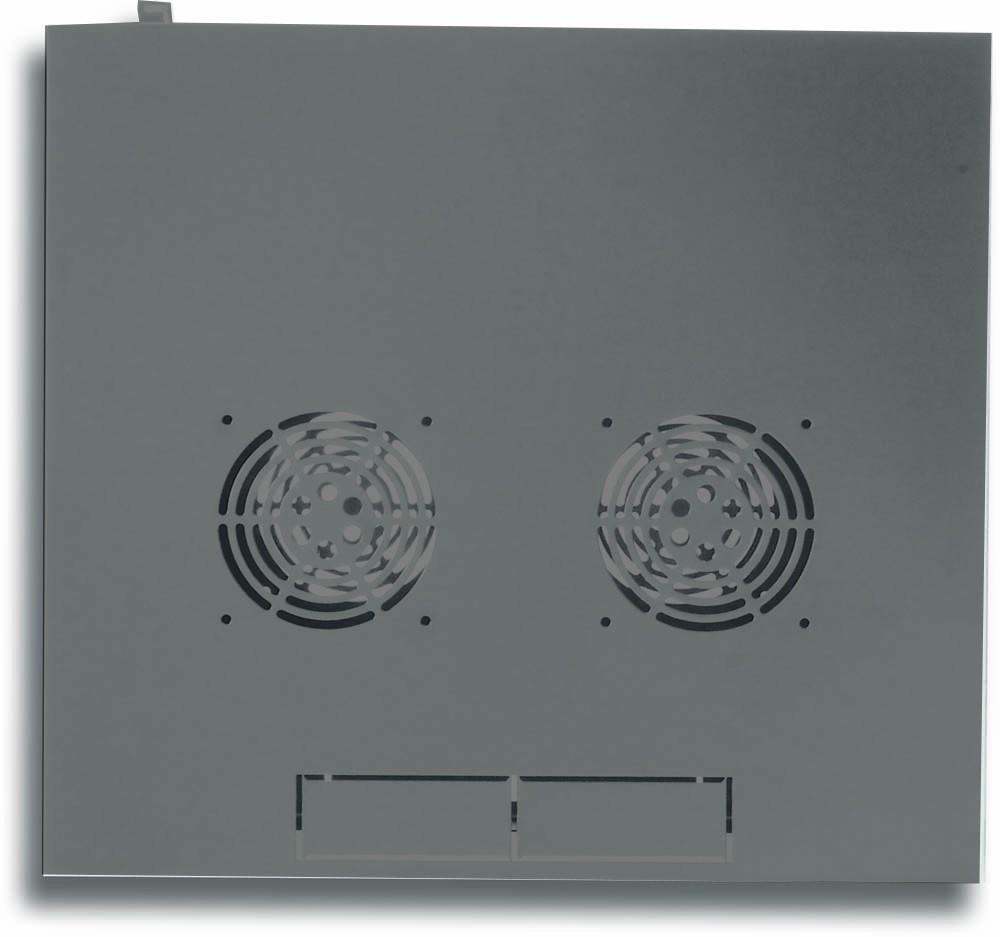 Armadio Rack 19'' a Muro 9U prof. 320 Nero Assemblato - Miniatura 5