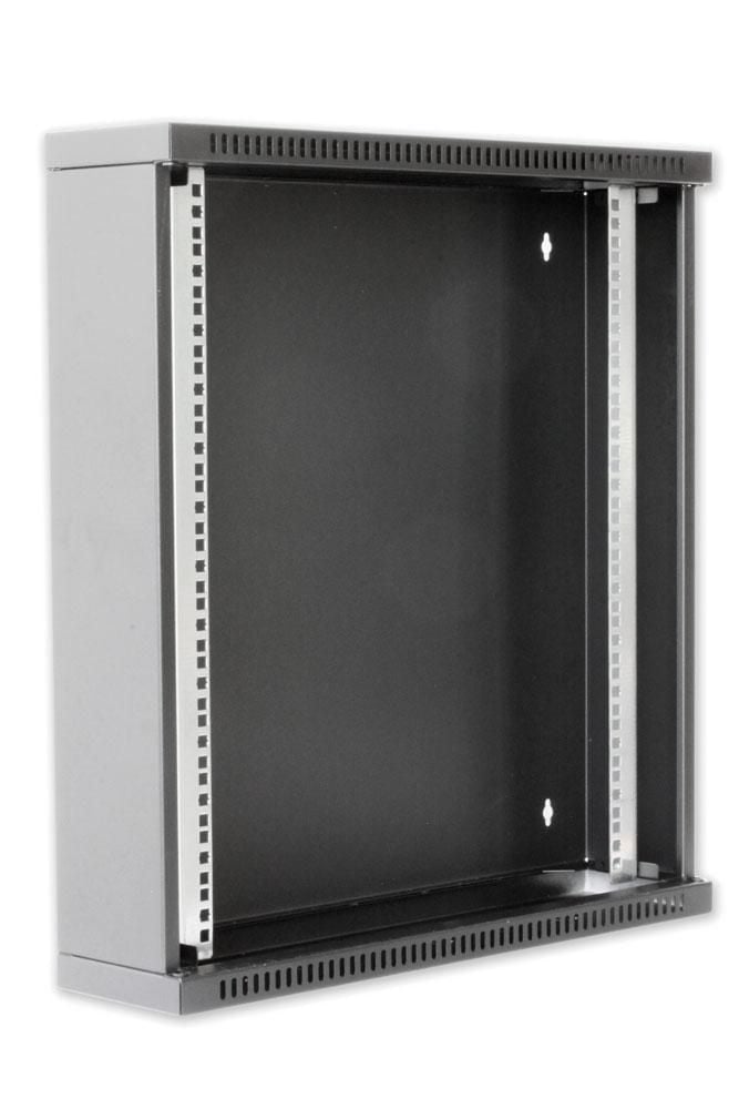Armadio Rack 19'' Flat a muro p.15cm 12 unità sezione unica Grigio - Miniatura 5