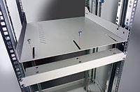 Mensola per Rack 19'' 600 mm 2U Grigia 4 punti - Miniatura 5