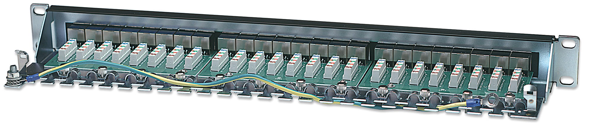 Pannello Patch STP 24 posti RJ45 Cat. 6 - Miniatura 5
