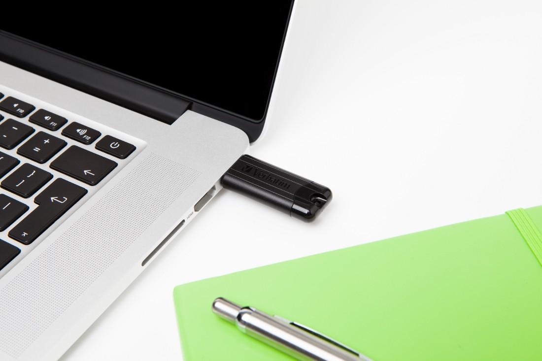 Memoria USB 3.0 PinStripe da 16Gb Colore Nero - Miniatura 6