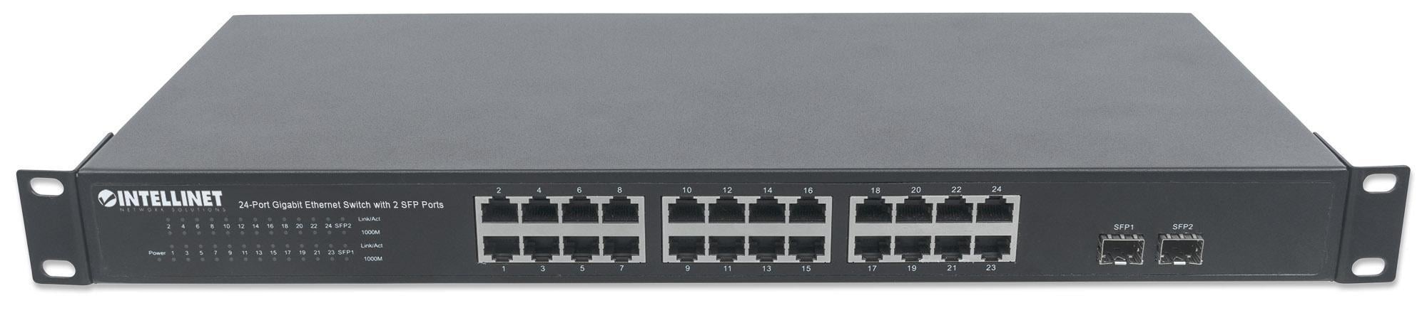 Switch Gigabit Ethernet 24 Porte + 2 Porte SFP - Miniatura 6