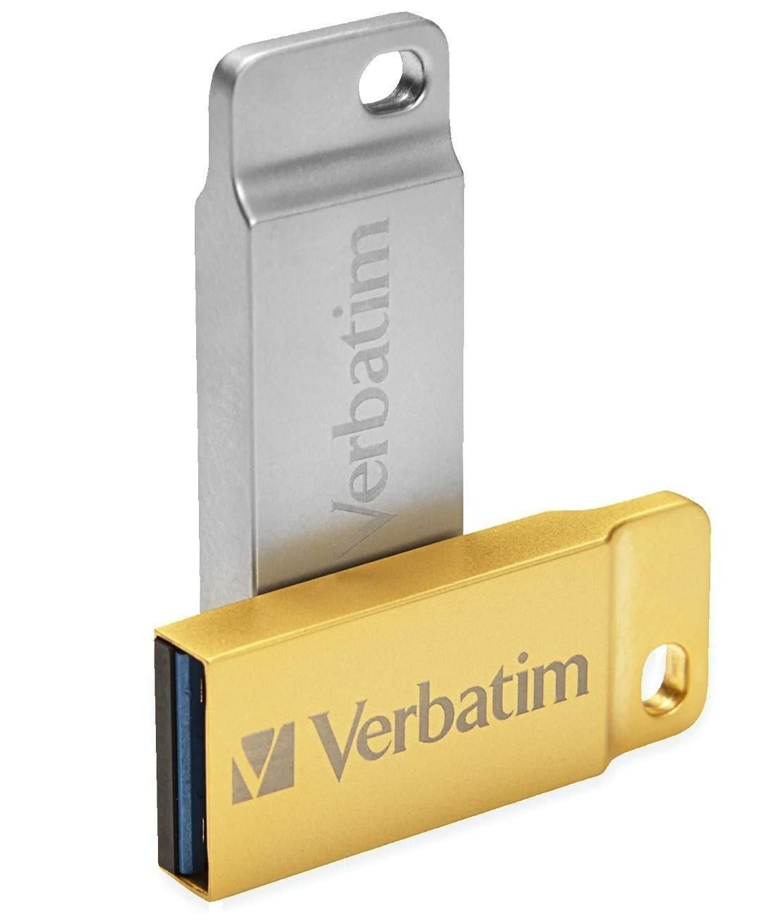 Mini Memoria USB 3.0 Verbatim con Portachiavi 16GB Oro - Miniatura 6
