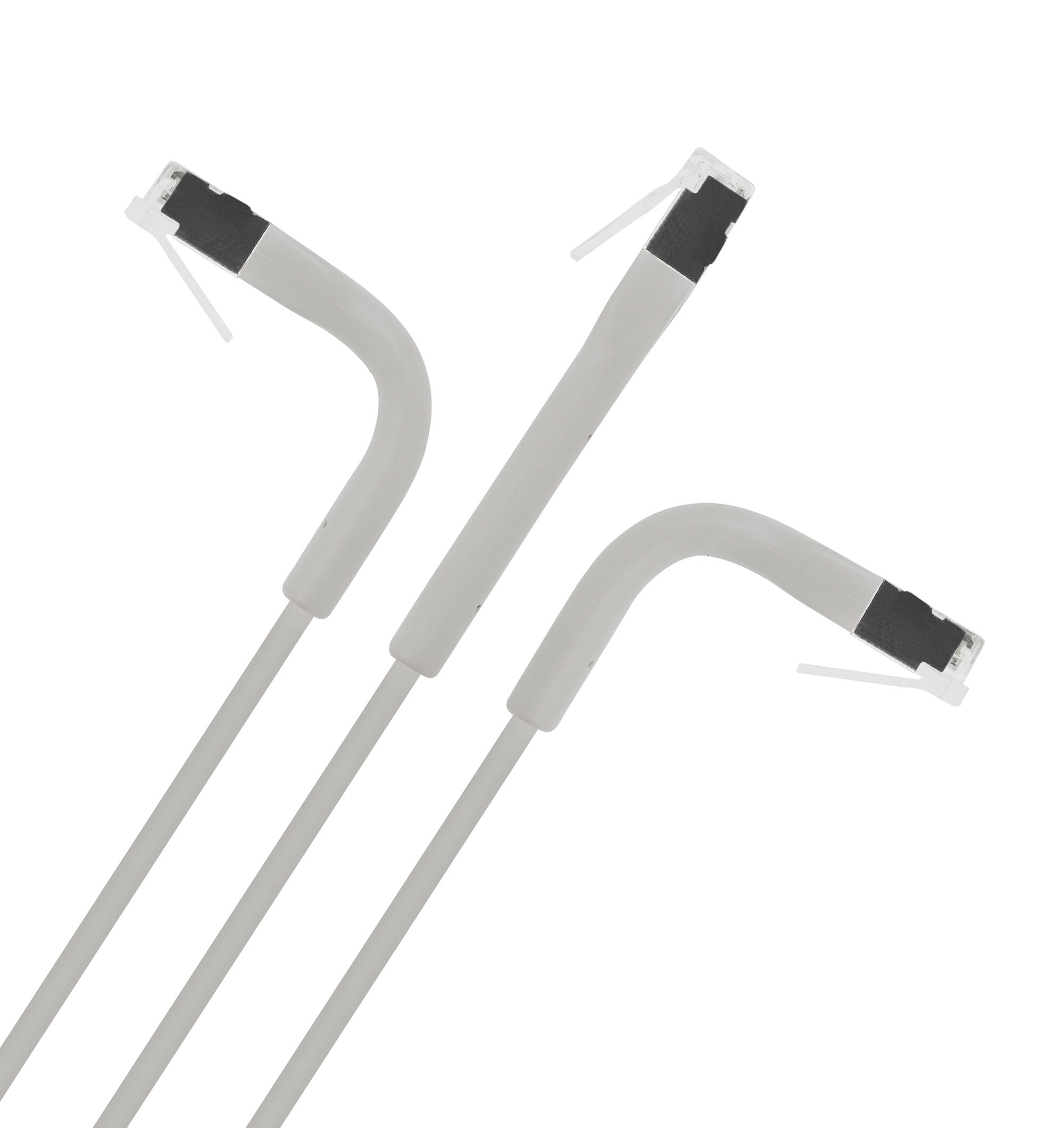 Cavo di rete Patch in Rame Cat. 6A F/FTP Pieghevole FlexiBoot Slim Grigio 0,3 m - Miniatura 6