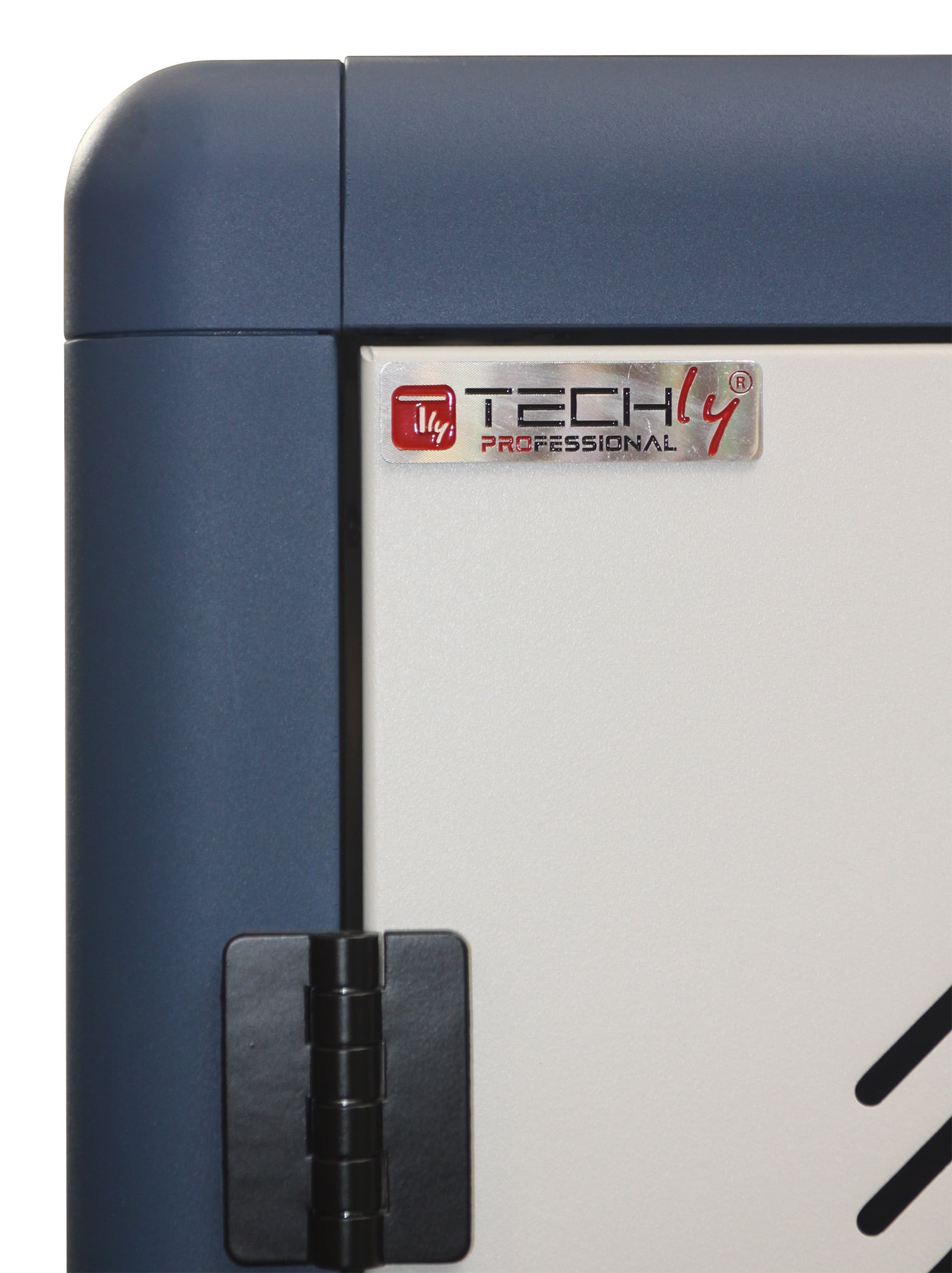 Carrello Stazione di Ricarica USB Ventilato per 30 Notebook/Tablet/Smartphone Bianco/Blu - Miniatura 6