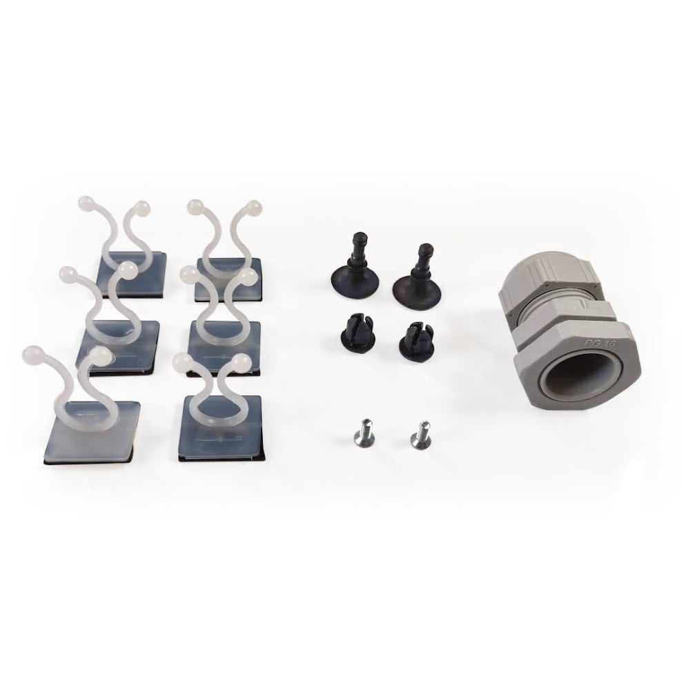 Box Ottico Versione Scorrevole 1U Senza Pannello Frontale Grigio - Miniatura 6