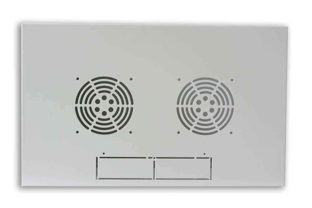 Armadio Rack 19'' a muro 10 unità prof. 400 Grigio Assemblato - Miniatura 6
