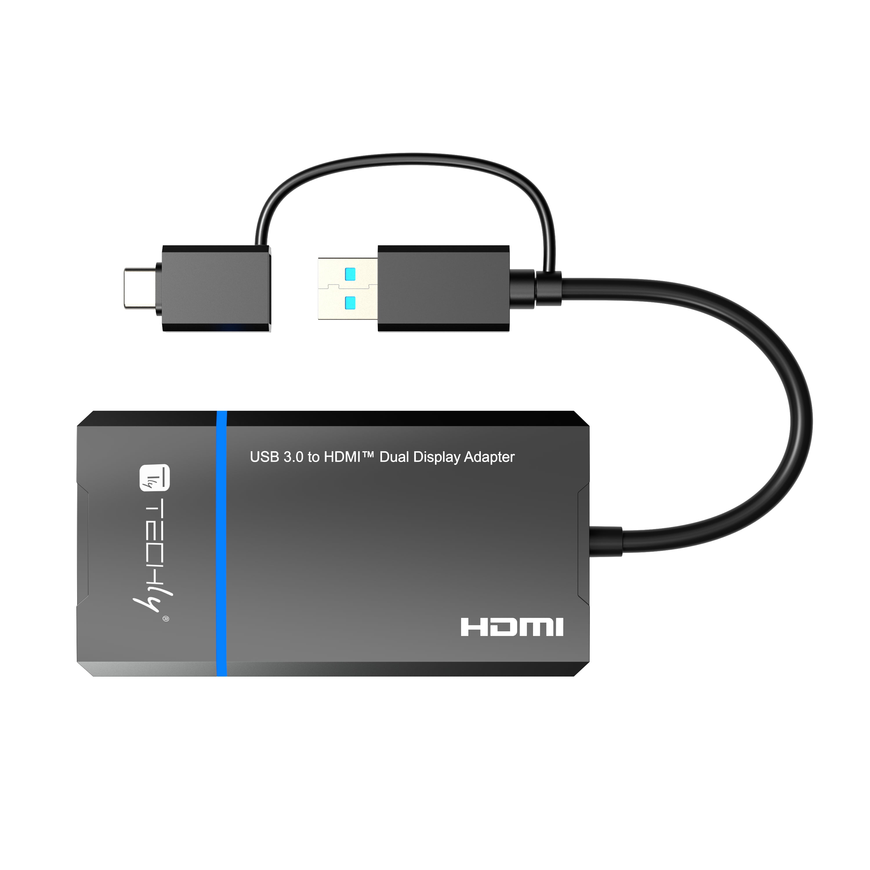 Adattatore USB-C™ e USB-A a Doppio Monitor HDMI - Miniatura 6