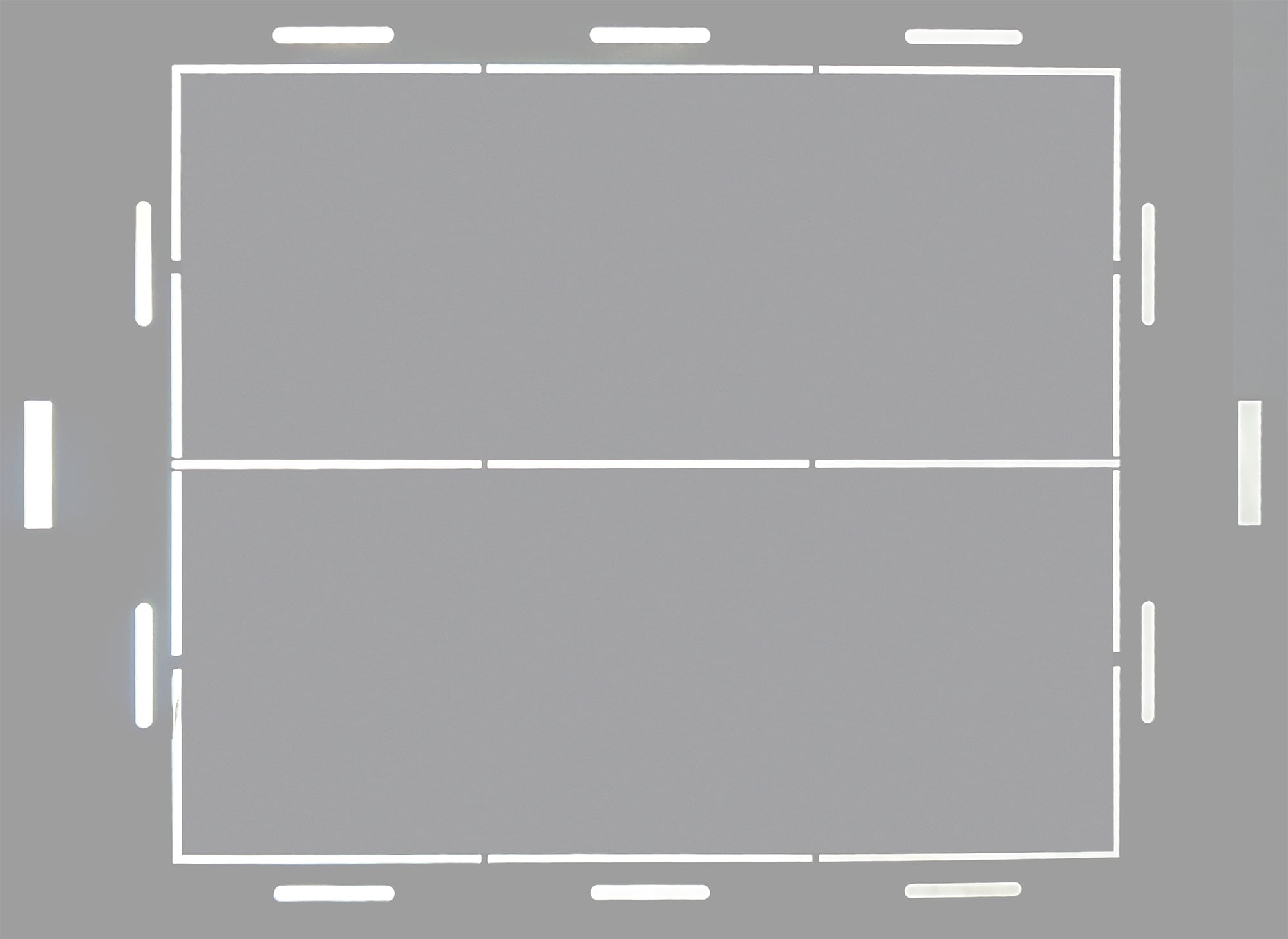 Armadio Rack 19'' a Muro 9 Unità P.450 mm Flat Pack Grigio - Miniatura 6