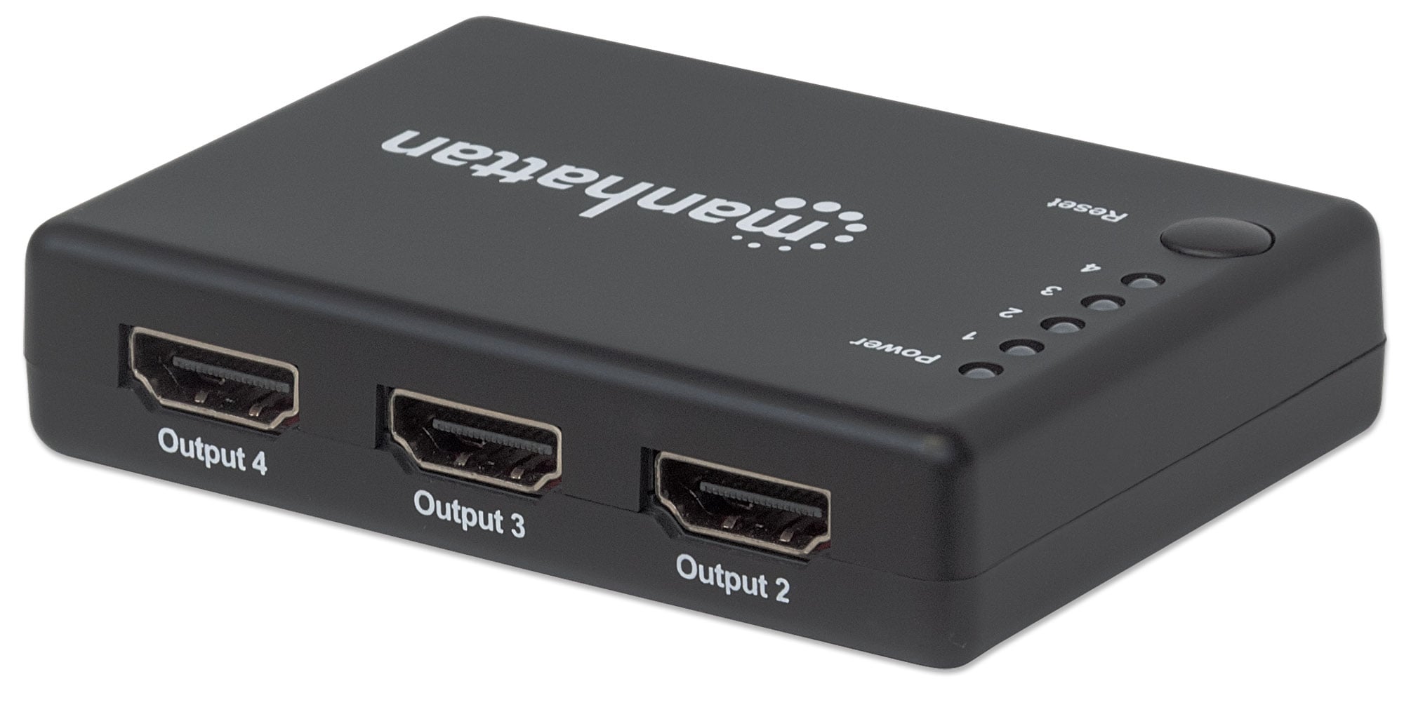 Splitter HDMI 4K UHD 3D con LED 4 vie - Miniatura 6