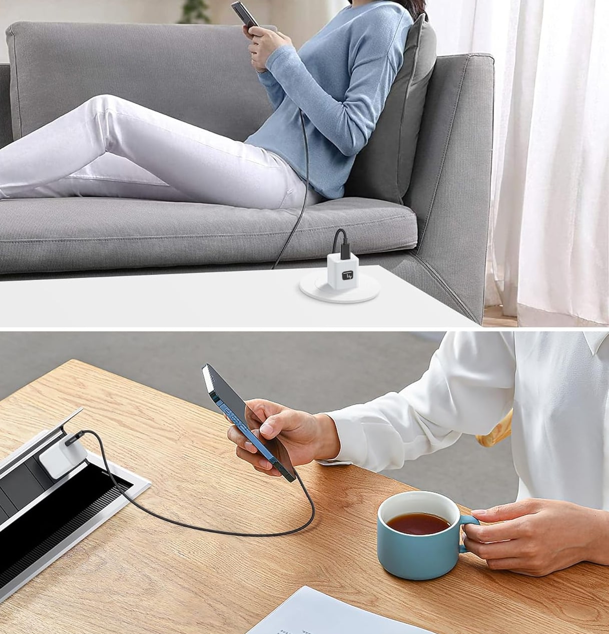 Caricatore Alimentatore GaN USB-C™ da Muro 65W - Miniatura 6