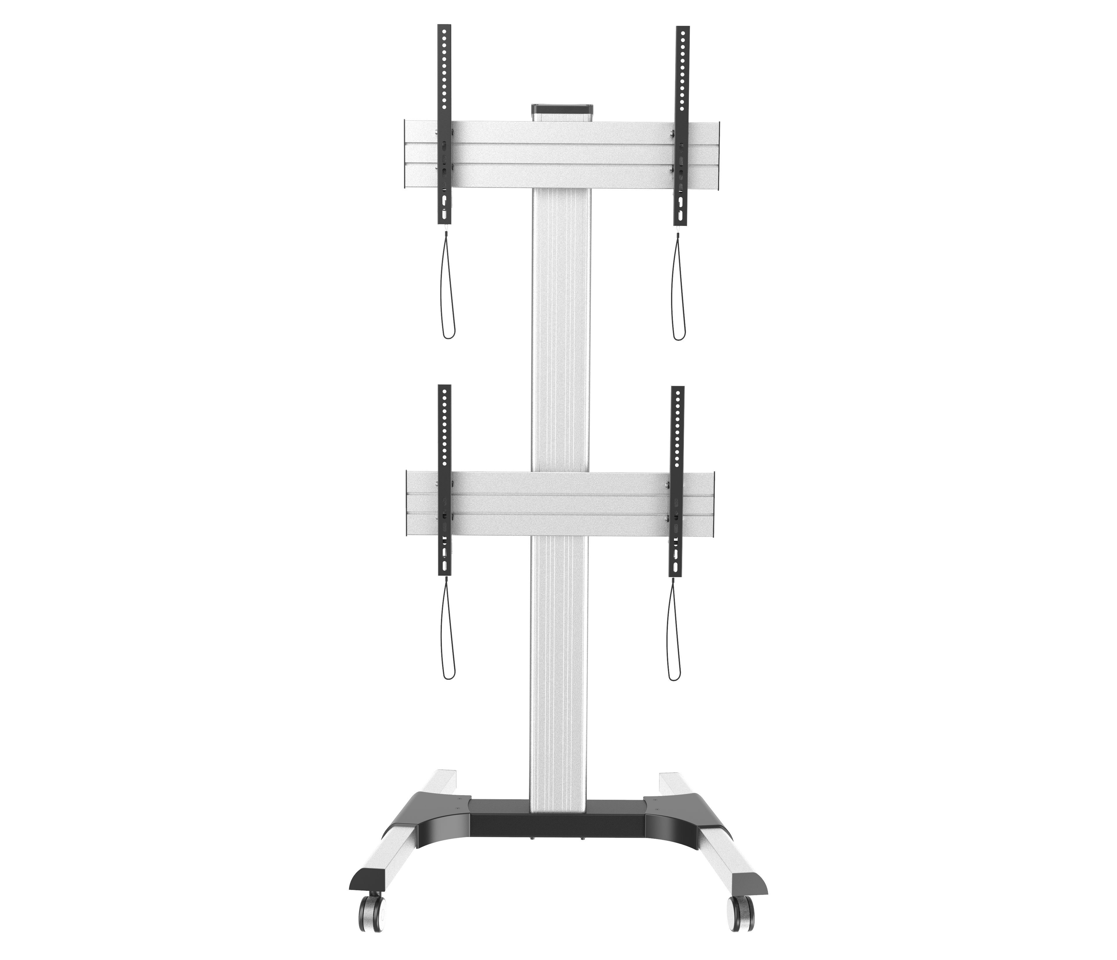 Supporto a Pavimento per 2 TV LCD/LED 32-60'' per Video Wall - Miniatura 6