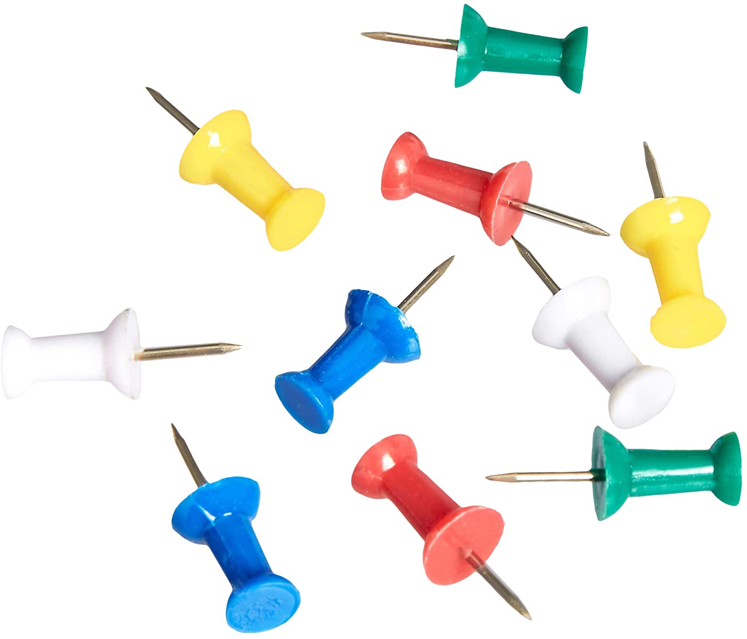 Spilli Colorati Puntine con Testina per Lavagne in Sughero 20 pz - Miniatura 6