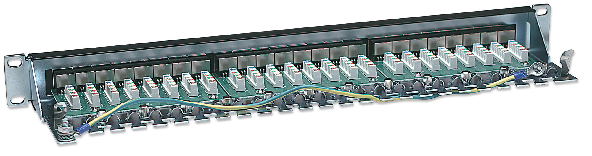 Pannello Patch STP 24 posti RJ45 Cat. 6 - Miniatura 6