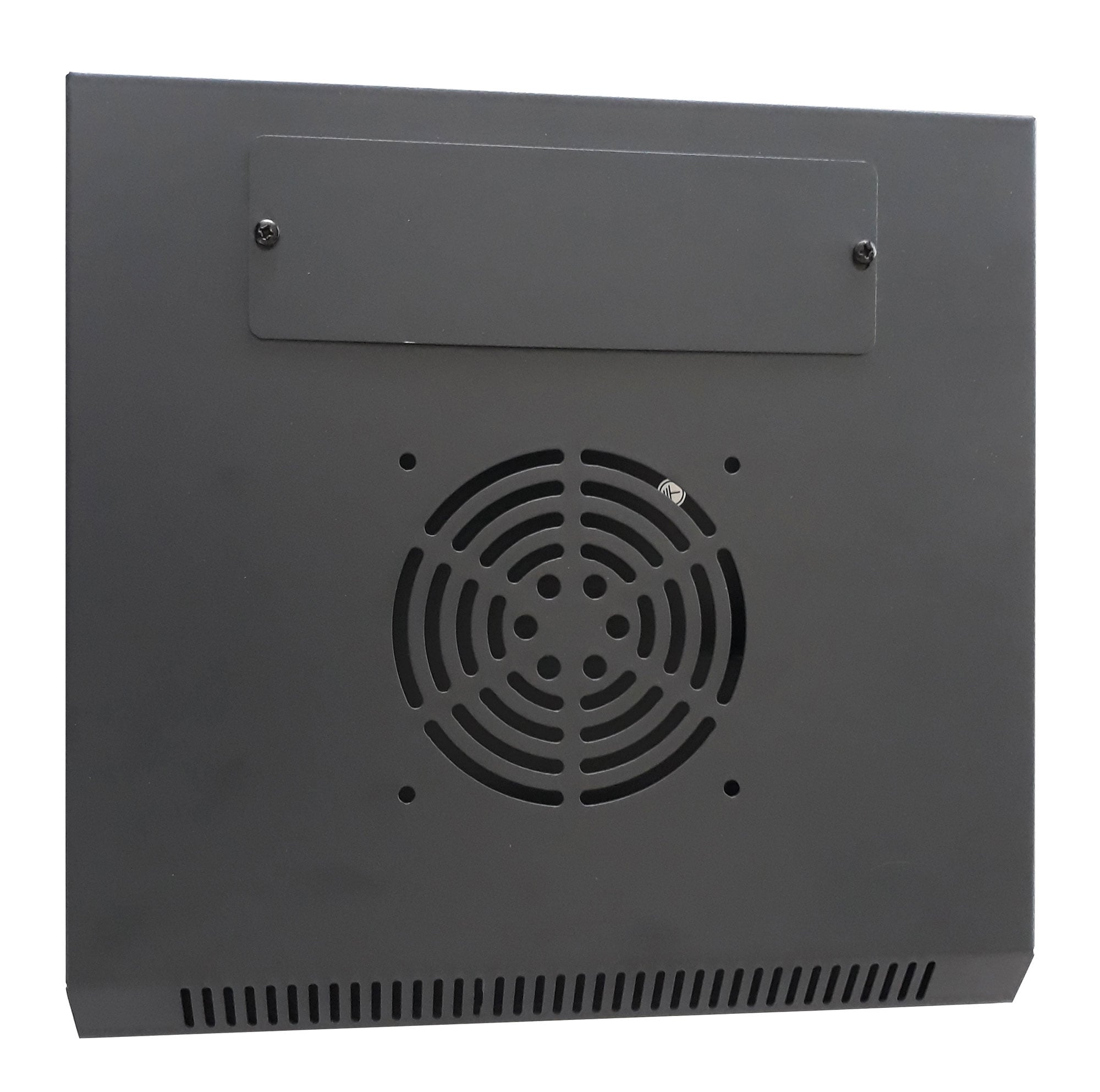 Armadio Rack 10'' a Muro 6 Unità Pannelli Asportabili Nero - Miniatura 6