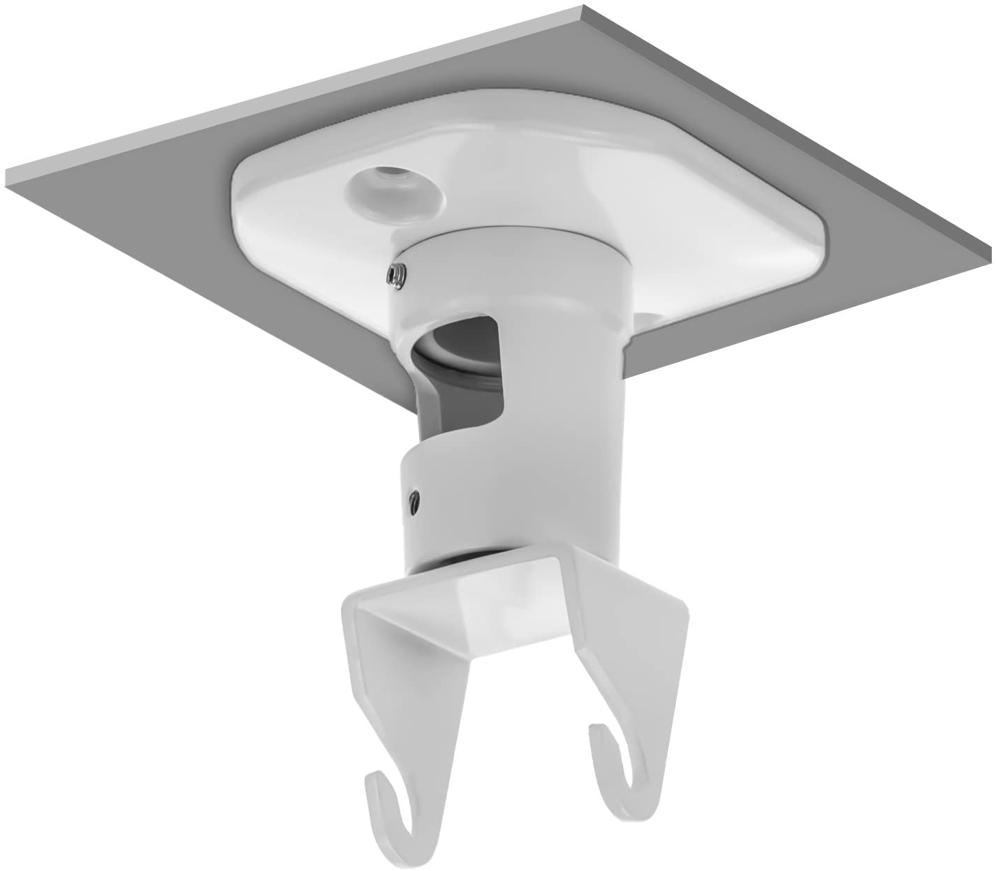 Staffa Universale a Soffitto per Proiettore, Bianco - Miniatura 6