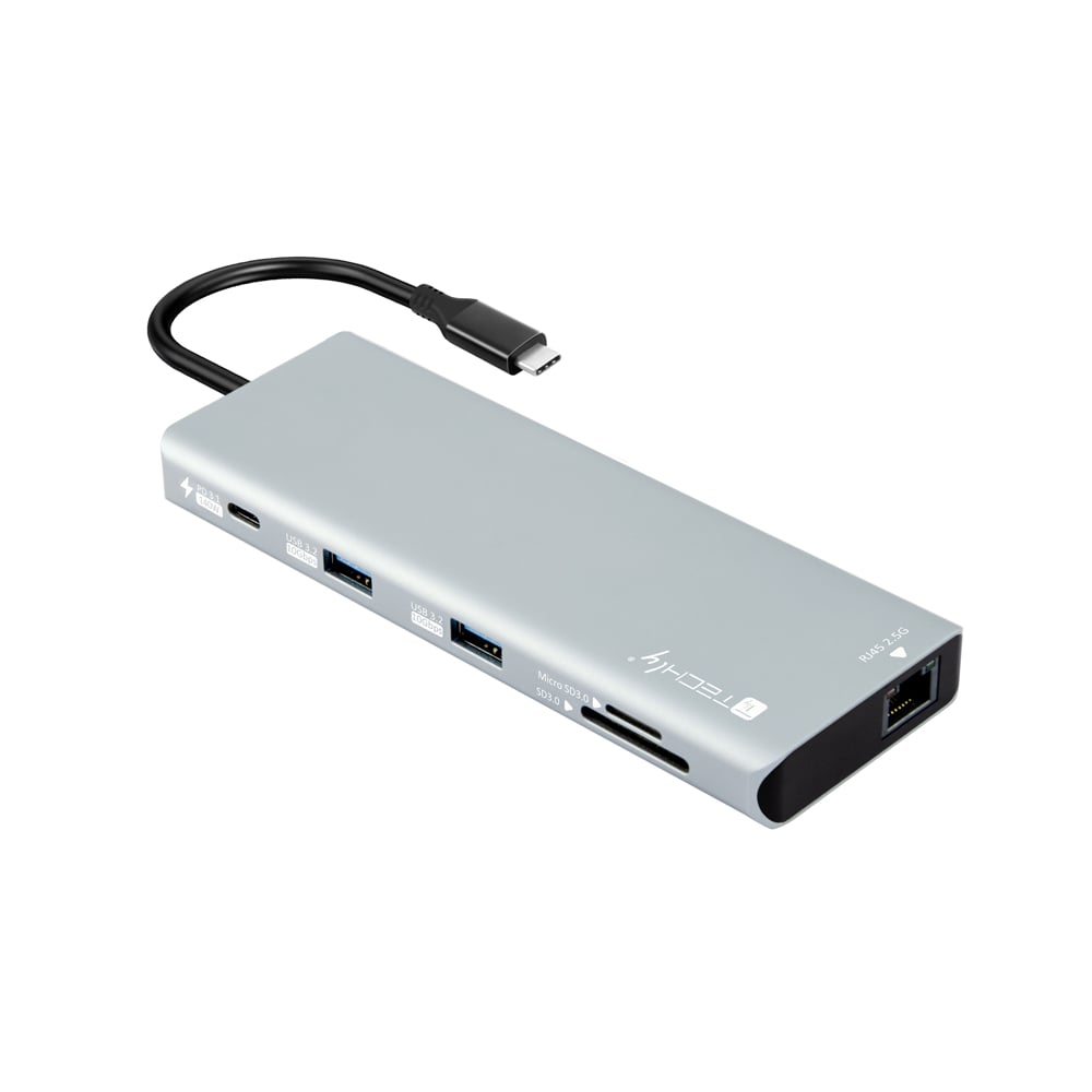 Docking Station 10 in 1 USB-C™ USB HDMI DP Lettore SD/TF RJ45 2.5G/PD Hub Multiporta - Miniatura 6