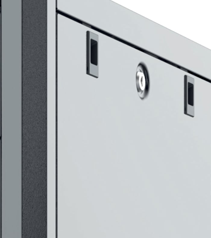Armadio Rack 19'' 600x600 16 Unità Nero serie Easynet - Miniatura 6