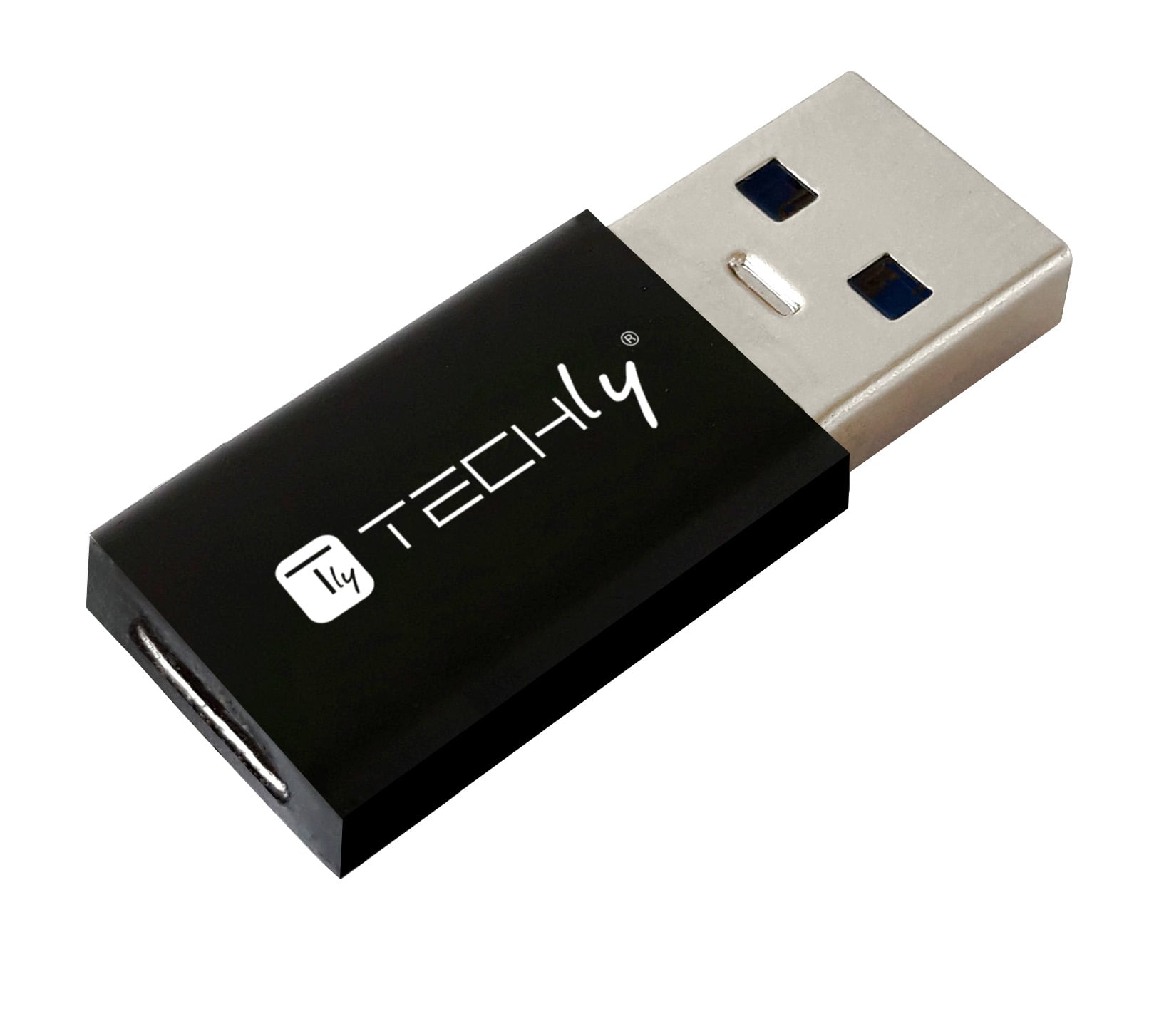 Adattatore Convertitore USB 3.2 USB A Maschio a USB-C™ Femmina Nero - Miniatura 6