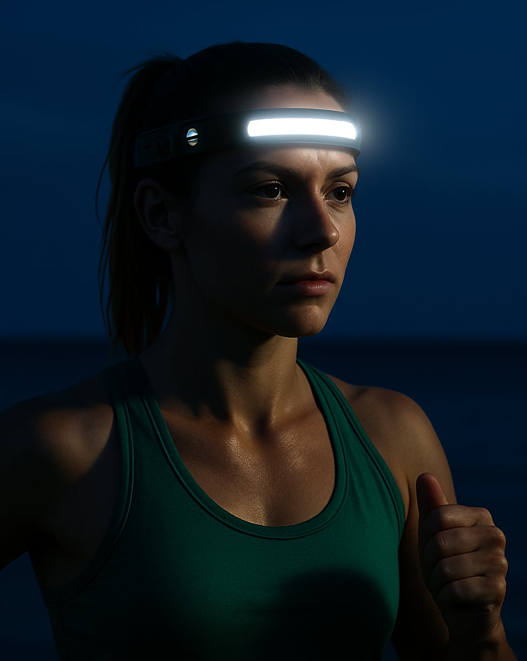 Lampada Frontale con Torcia e Striscia LED con Sensore e Ricarica USB-C™ - Miniatura 6