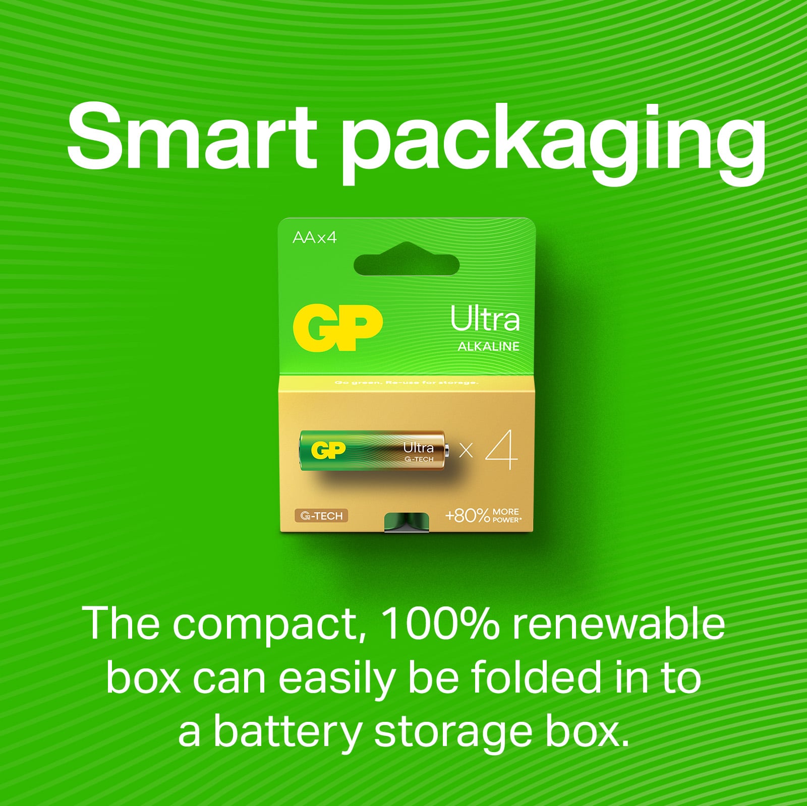 Confezione 4 Batterie GP Ultra Alcaline Stilo AA 15AU/LR6 - Miniatura 6