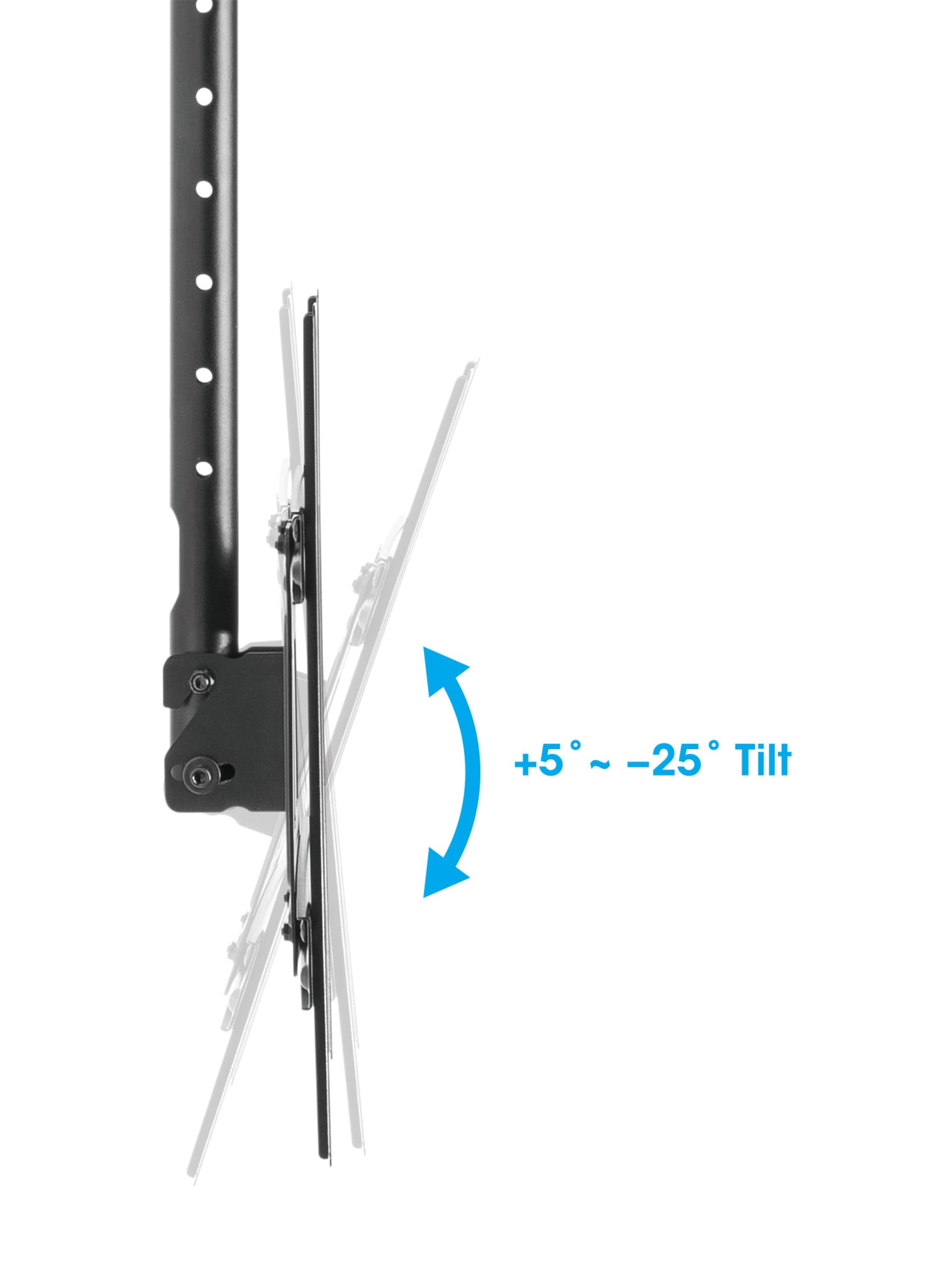 Supporto da Soffitto TV 37''-80'' Full-Motion Altezza Regolabile - Miniatura 6