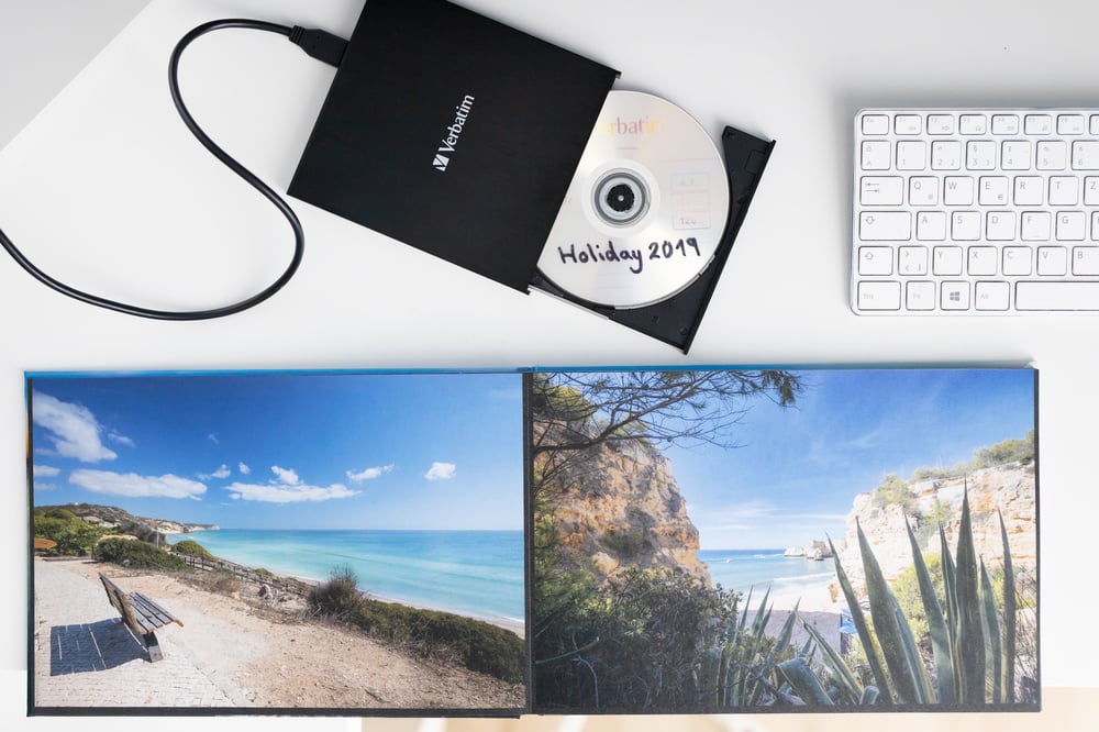 Lettore CD/DVD Esterno Slim USB 3.2 Gen1 con Porta USB-C™ - Miniatura 6